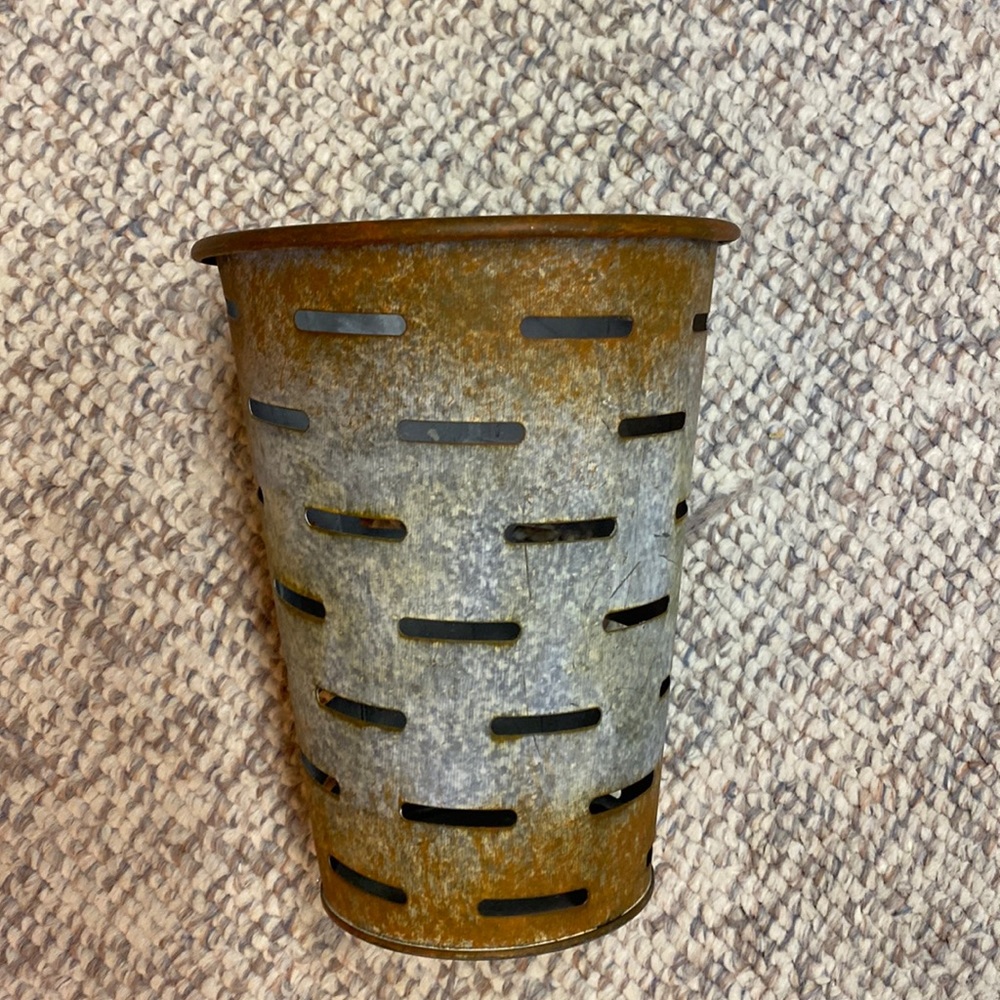 Creative Co-Op Olive Bucket